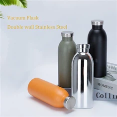 Dvigubos sienelės sportinis butelis