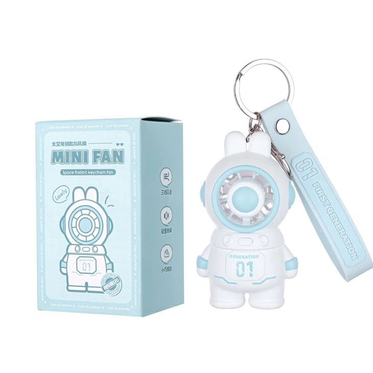 „Space Rabbit“ raktų pakabuko ventiliatorius