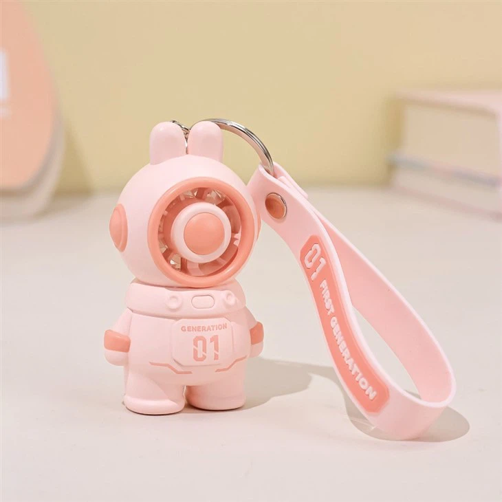 Space Rabbit Keychain Fan For Sale
